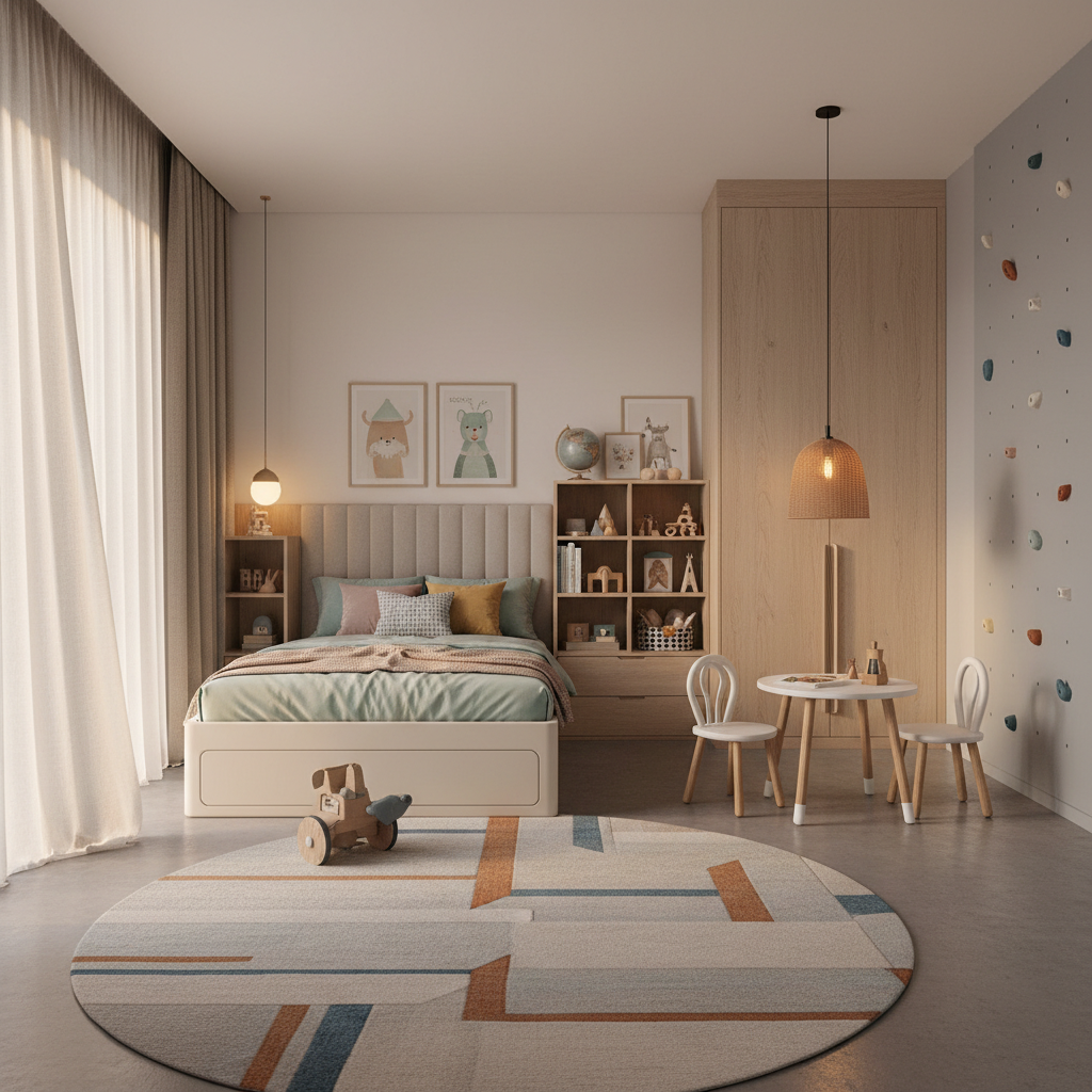 Chambre Enfant : Aménagement Optimal & Économique avec Deco-Chic - Guide complet décoration intérieure Tunisie - Conseils meubles et aménagement