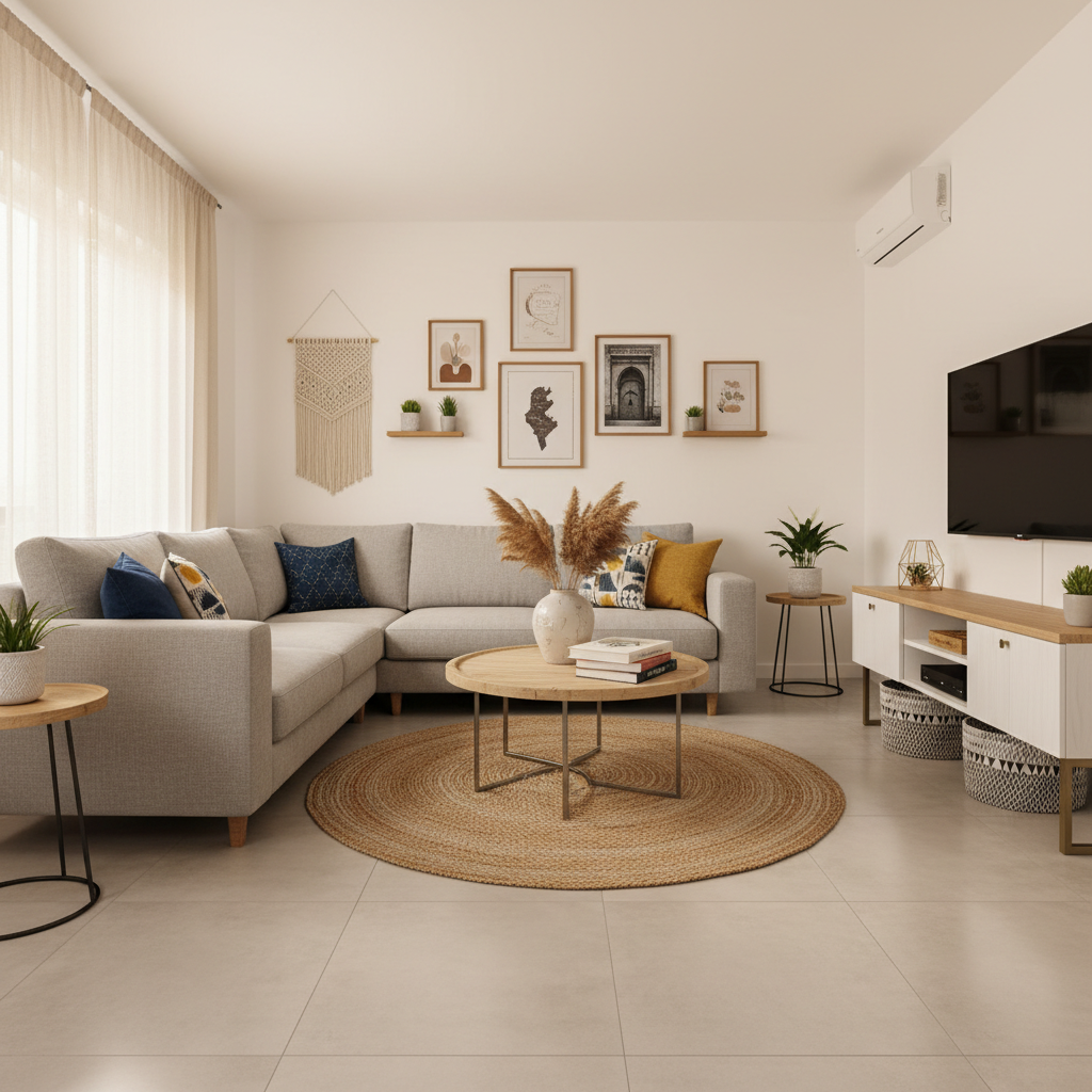 Décorer avec un Petit Budget : Des Idées Chics & Économiques - Guide complet décoration intérieure Tunisie - Conseils meubles et aménagement